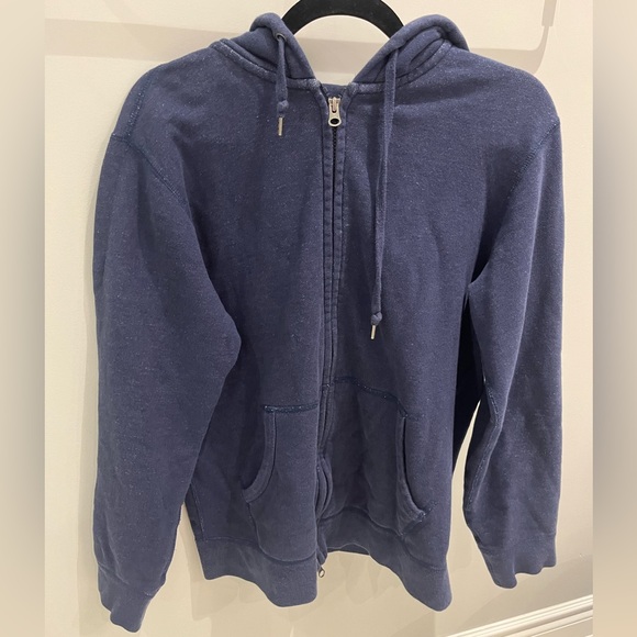 navy blue zip-up - Picture 4 of 6
